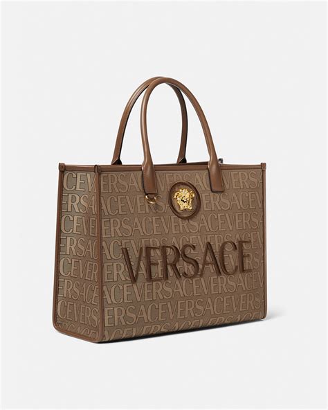 versace collection tote bag lbf462s rn 118861|Versace handbags.